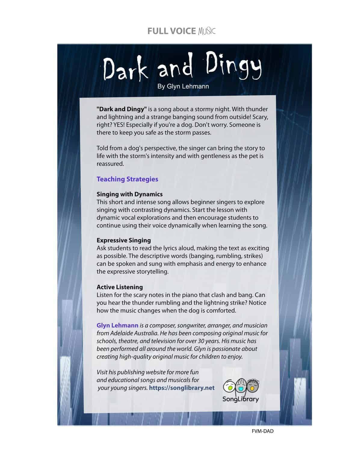 Dark and Dingy by Glyn Lehmann