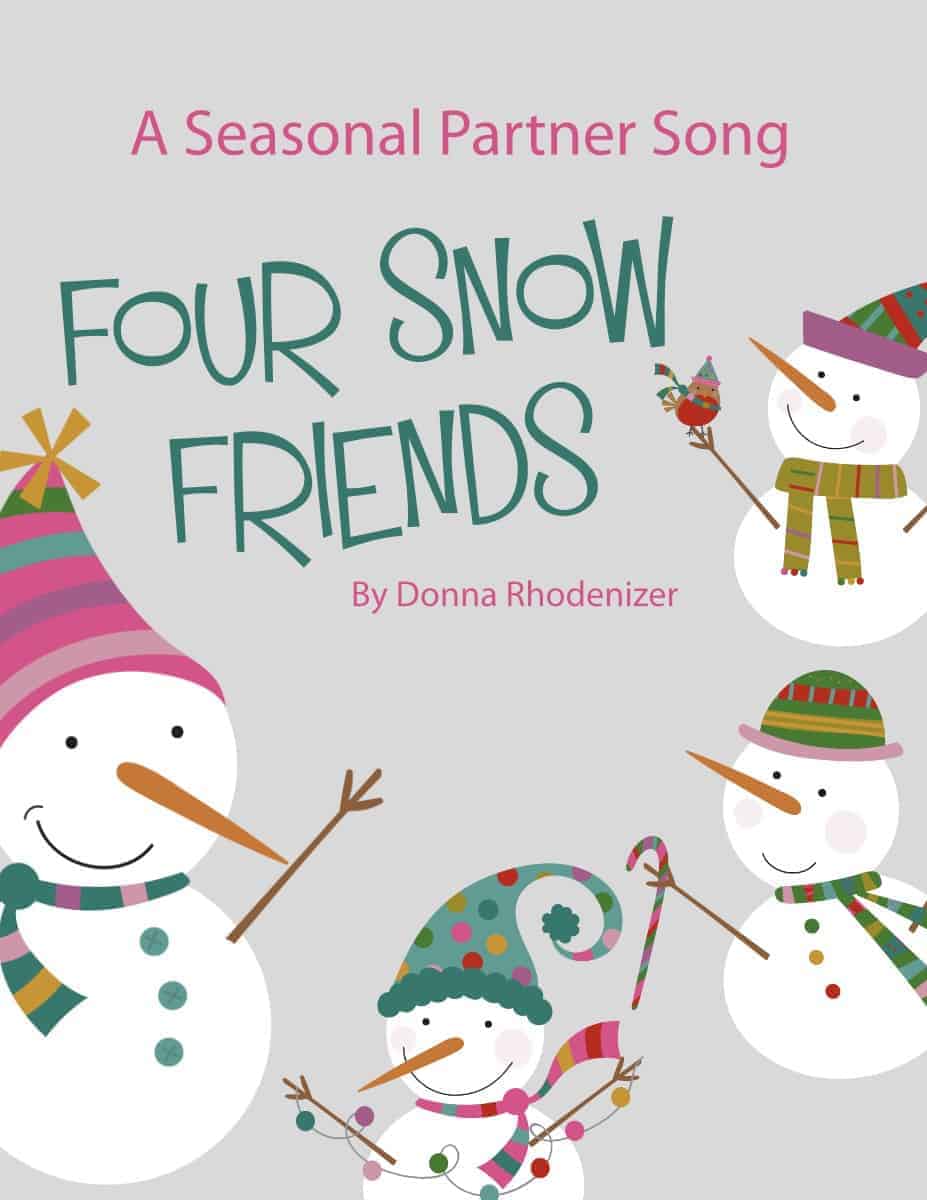 Four Snow Friends by Donna Rhodenizer