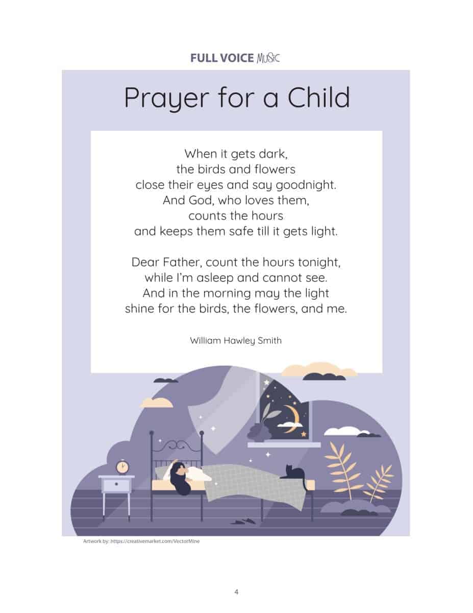 Prayer for a Child by Linda Fletcher