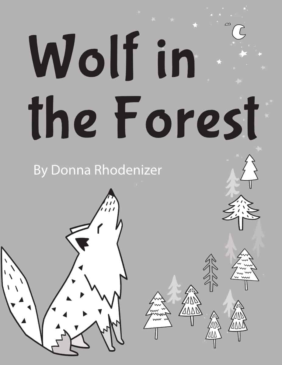 Wolf in the Forest by Donna Rhodenizer