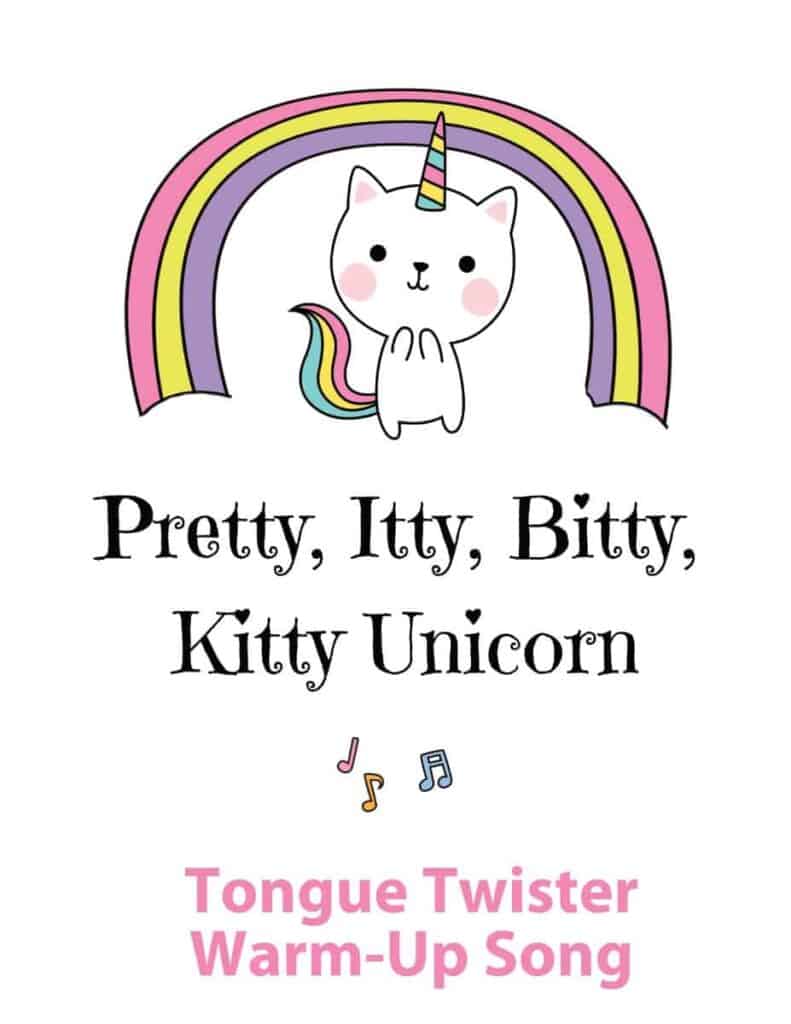 Pretty, Itty, Bitty Kitty Unicorn