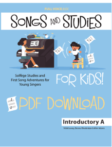 Cover for songs and studies