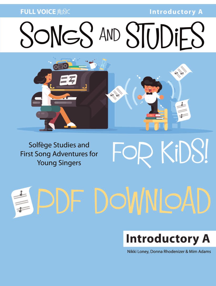 Songs and Studies for Kids! Introductory A (Digital PDF)