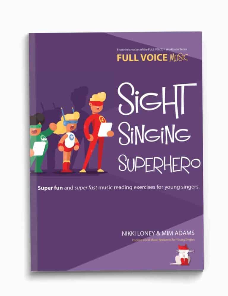 Cover of Sight Singing Superhero