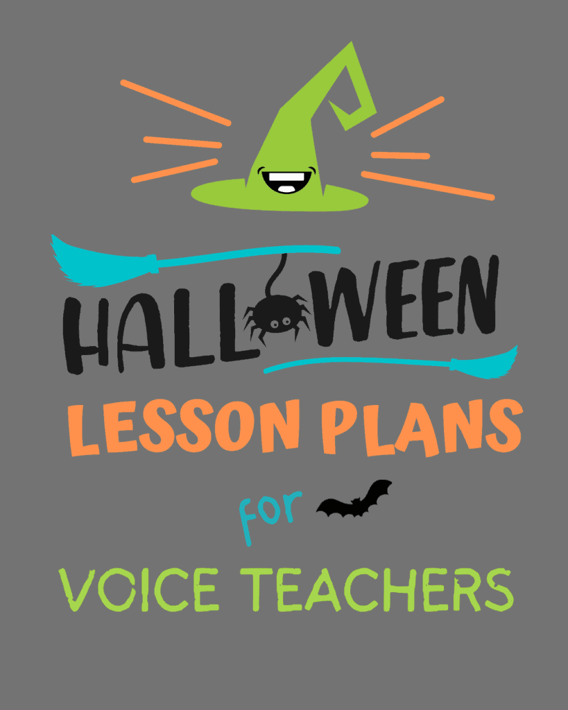 a poster illustration Halloween themed lesson plans