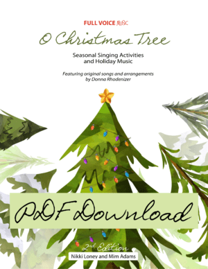 O Christmas Tree Digital PDF