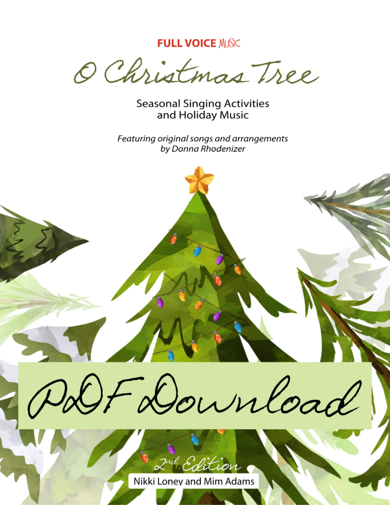 Cover image of O Christmas Tree PDF Resource