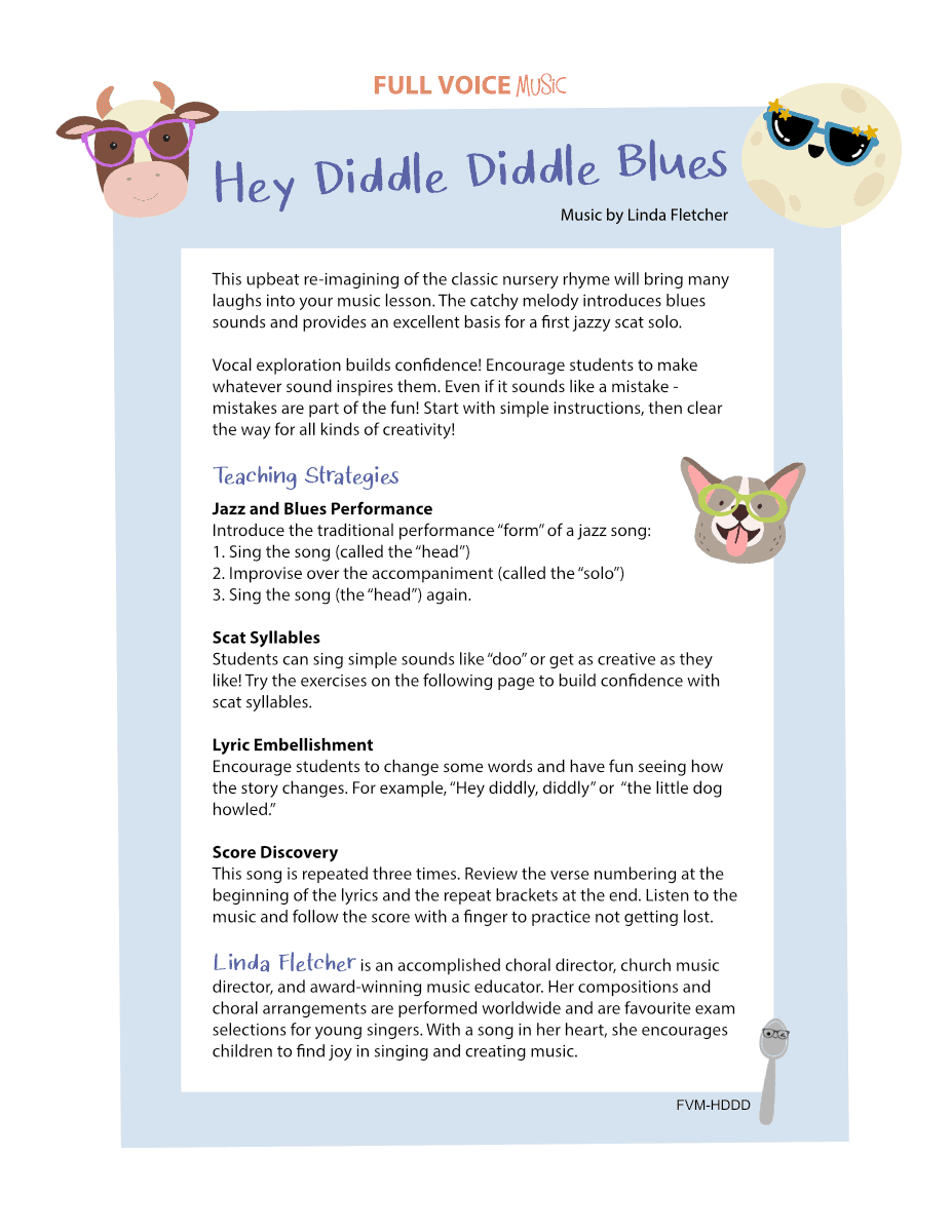 Hey Diddle Diddle Blues by Linda Fletcher