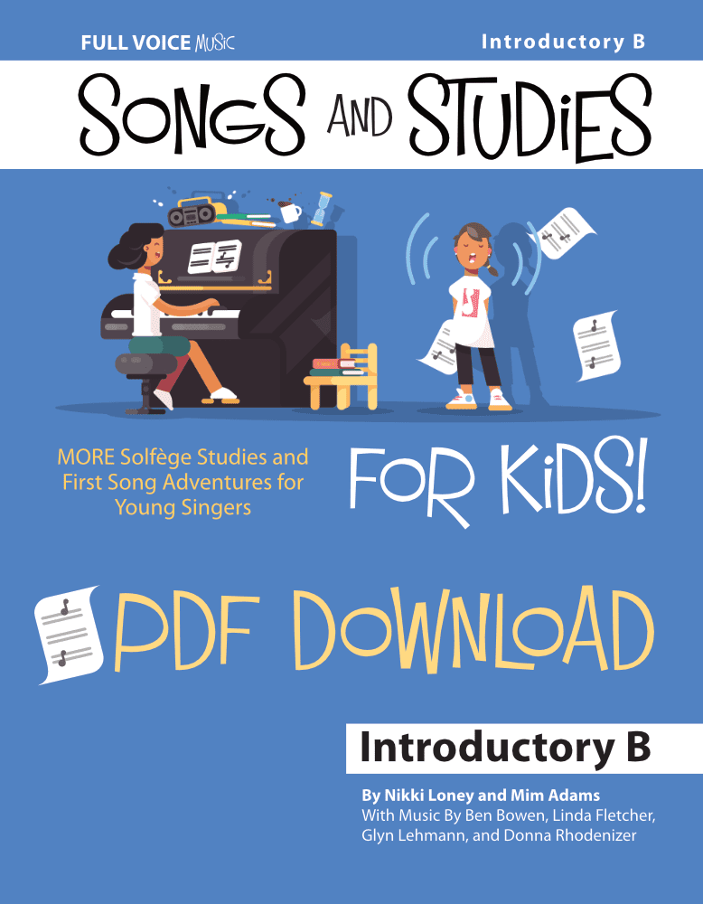 Songs and Studies for Kids Intro B Cover
