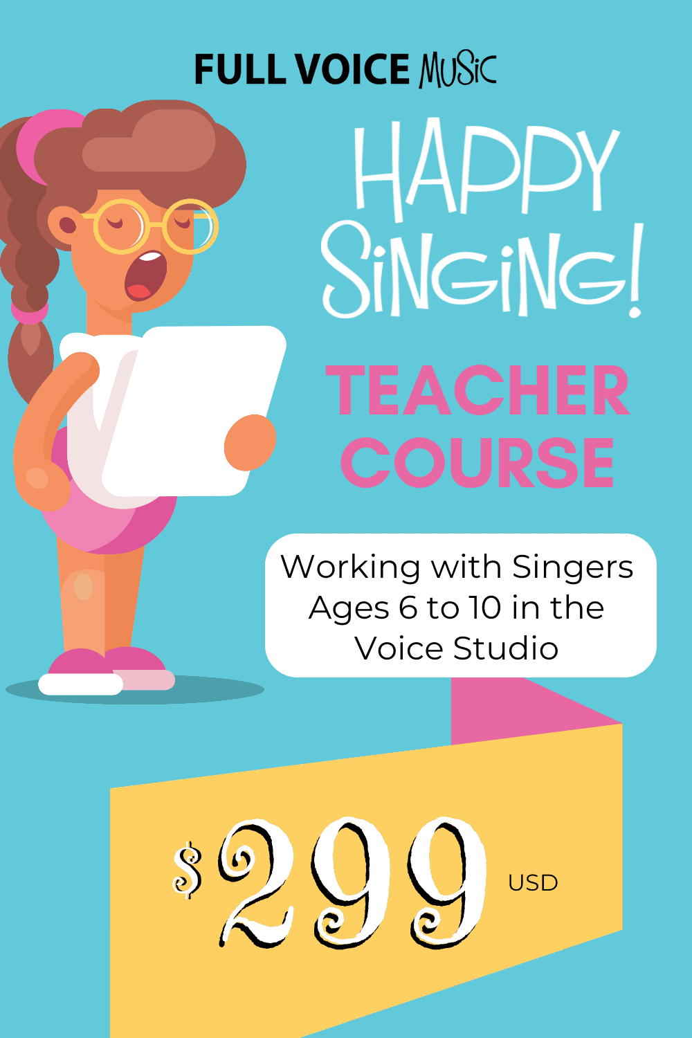 Image of Happy Singing Teacher Course with price $299 USD